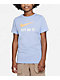 Nike Sportswear Kids Just Do It Swoosh Blue T-Shirt - Thumbnail image 1 of 3
