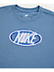 Nike Sportswear Kids Max90 Club Express Blue T-Shirt - Thumbnail image 2 of 2