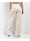Nike Sportswear Mod Cream Velour Sweatpants - Thumbnail image 2 of 5