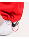 Nike Sportswear Open Hem Red Sweatpants - Thumbnail image 7 of 8
