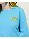 Nike Sportswear Phoenix Baltic Blue Crewneck Sweatshirt - Thumbnail image 3 of 5