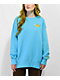 Nike Sportswear Phoenix Baltic Blue Crewneck Sweatshirt - Thumbnail image 2 of 5