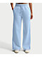 Nike Sportswear Phoenix Blue High Rise Wide Leg Sweatpants - Thumbnail image 1 of 5
