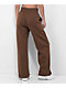 Nike Sportswear Phoenix Brown High Rise Sweatpants - Thumbnail image 2 of 4