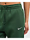 Nike Sportswear Phoenix Fir Green High Rise Wide Leg Sweatpants - Thumbnail image 5 of 9