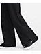 Nike Sportswear Phoenix Fleece Black High Waisted Wide Leg Sweatpants - Thumbnail image 5 of 5