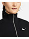 Nike Sportswear Phoenix Fleece Black Quarter Zip Crop Sweatshirt - Thumbnail image 3 of 3