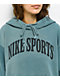 Nike Sportswear Phoenix Fleece Blue Wash Oversized Hoodie - Thumbnail image 3 of 3