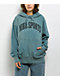 Nike Sportswear Phoenix Fleece Blue Wash Oversized Hoodie - Thumbnail image 1 of 3