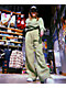 Nike Sportswear Phoenix Fleece Green Crewneck - Thumbnail image 4 of 4