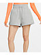 Nike Sportswear Phoenix Fleece Grey Sweat Shorts - Thumbnail image 1 of 3