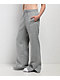 Nike Sportswear Phoenix Fleece Heather Grey High Rise Wide Leg Sweatpants - Thumbnail image 5 of 6