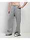 Nike Sportswear Phoenix Fleece Heather Grey High Rise Wide Leg Sweatpants - Thumbnail image 1 of 6