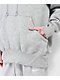 Nike Sportswear Phoenix Fleece Heather Grey Oversized Hoodie - Thumbnail image 4 of 5