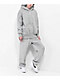 Nike Sportswear Phoenix Fleece Heather Grey Oversized Hoodie - Thumbnail image 5 of 5