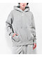 Nike Sportswear Phoenix Fleece Heather Grey Oversized Hoodie - Thumbnail image 1 of 5