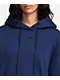 Nike Sportswear Phoenix Fleece Navy Blue Oversize Hoodie - Thumbnail image 3 of 4