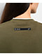 Nike Sportswear Phoenix Fleece Olive Green Crewneck Sweatshirt - Thumbnail image 4 of 4