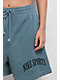 Nike Sportswear Phoenix Fleece Smokey Blue French Terry Sweat Shorts - Thumbnail image 3 of 3