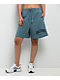 Nike Sportswear Phoenix Fleece Smokey Blue French Terry Sweat Shorts - Thumbnail image 1 of 3
