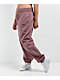 Nike Sportswear Phoenix Fleece Smokey Mauve High Waisted Sweatpants - Thumbnail image 4 of 7
