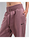 Nike Sportswear Phoenix Fleece Smokey Mauve High Waisted Sweatpants - Thumbnail image 6 of 7