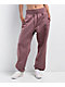 Nike Sportswear Phoenix Fleece Smokey Mauve High Waisted Sweatpants - Thumbnail image 1 of 7