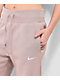 Nike Sportswear Phoenix Taupe High Rise Sweatpants - Thumbnail image 5 of 7