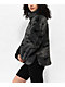Nike Sportswear Plush Grey Faux Fur Jacket - Thumbnail image 4 of 5