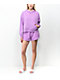 Nike Sportswear Purple Wash Hoodie - Thumbnail image 4 of 4
