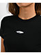 Nike Sportswear Street Black Slim Crop T-Shirt - Thumbnail image 3 of 3