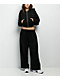 Nike Sportswear Street Black Zip Crop Hoodie - Thumbnail image 5 of 5