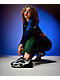 Nike Sportswear Street Green & Blue Long Sleeve Crop T-Shirt - Thumbnail image 5 of 5