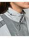 Nike Sportswear Street Woven Grey & Light Green Zip Track Jacket - Thumbnail image 4 of 6