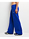 Nike Sportswear Studio Old Royal Blue Wide Leg Sweatpants - Thumbnail image 4 of 5