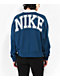 Nike Sportswear Team Nike Blue Quarter Zip Sweatshirt - Thumbnail image 1 of 3