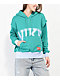 Nike Sportswear Team Nike Green & Blue Hoodie - Thumbnail image 1 of 6