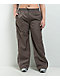Nike Sportswear Windrunner Woven Open Hem Ironstone Track Pants - Thumbnail image 3 of 7