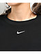 Nike Sportswear Women's Essential Black T-Shirt - Thumbnail image 3 of 3