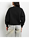 Nike Sportswear Women's Studio Graphic Pack Black Oversized Crewneck Sweatshirt - Thumbnail image 2 of 3