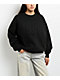 Nike Sportswear Women's Studio Graphic Pack Black Oversized Crewneck Sweatshirt - Thumbnail image 1 of 3