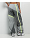 Nike Sportswear Woven Grey & Green Track Pants - Thumbnail image 2 of 5