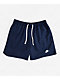 Nike Sportwear Club Navy Woven Flow Shorts
