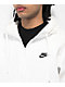 Nike Sportwear Club White Zip Hoodie - Thumbnail image 3 of 4