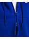 Nike Studio Blue Oversized Crop Zip Hoodie - Thumbnail image 4 of 6