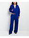 Nike Studio Blue Oversized Crop Zip Hoodie - Thumbnail image 6 of 6