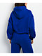 Nike Studio Blue Oversized Crop Zip Hoodie - Thumbnail image 2 of 6
