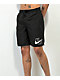 Nike Swim Logo 9" Black Board Shorts - Thumbnail image 2 of 4