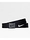 Nike Tech Essentials cinturón tejido en negro