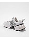 Nike V2K Run White & Platinum Tint Shoes - Thumbnail image 2 of 6